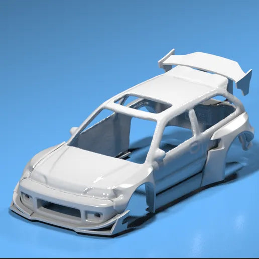 Hot Wheels Civic EF Pandem Style Wide Kit